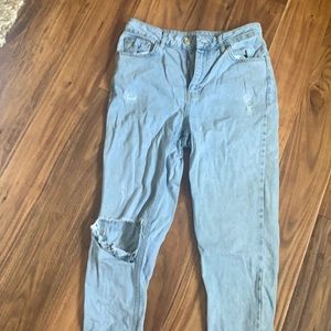 thrifted mom jeans